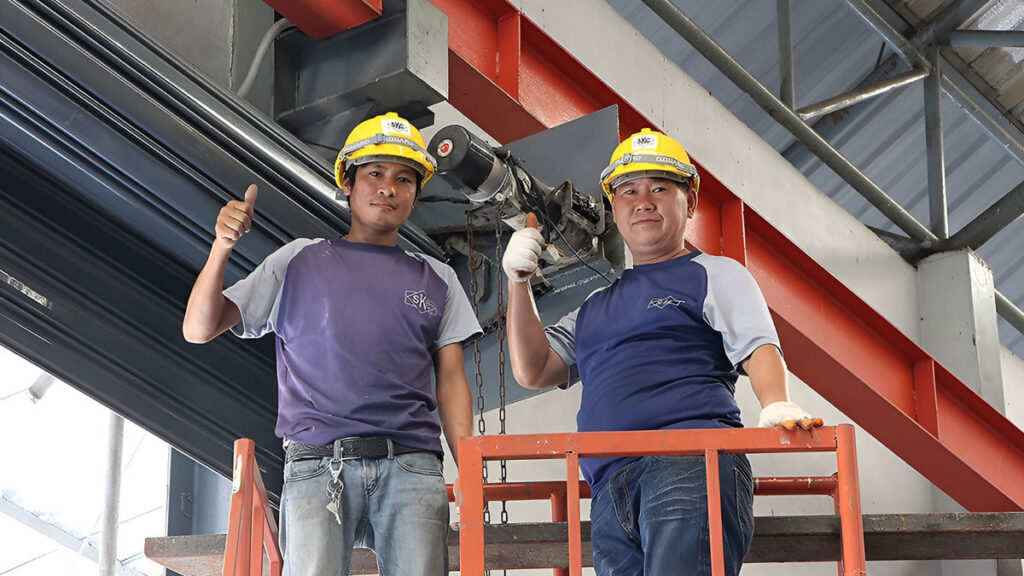 SPAX Thailand เอสแพค ขั้นตอนการติดตั้ง สำรวจหน้างาน ประกอบโครงสร้าง