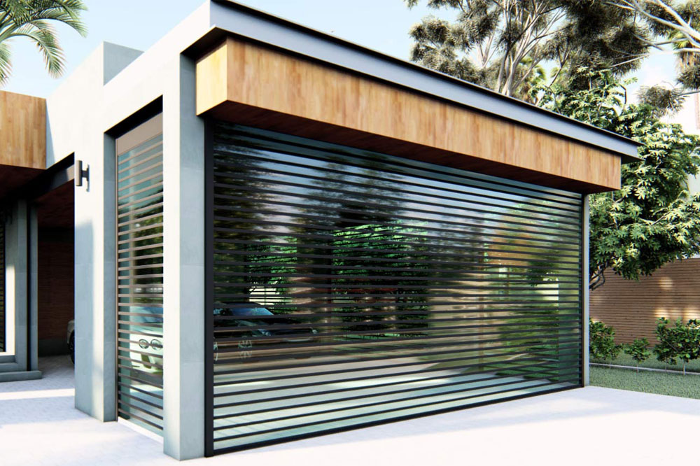 SPAX Thailand เอสแพค ประตูม้วนใบใส Outdoor ใช้ภายนอก