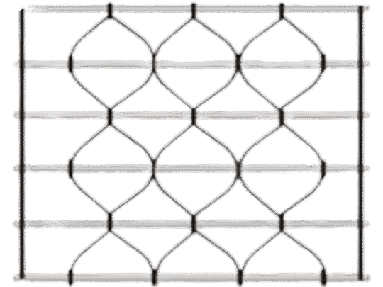 SPAX Thailand เอสแพค ประตูม้วนเหล็กและสแตนเลส ลายตาข่าย Mesh Pattern