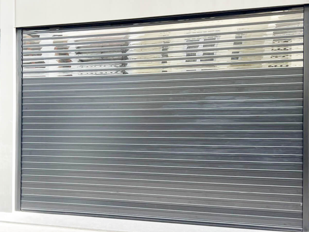 SPAX Thailand เอสแพค ประตูม้วนอลูมิเนียม ประตูม้วนใบใส ใบใส ทึบ Transparent Slat